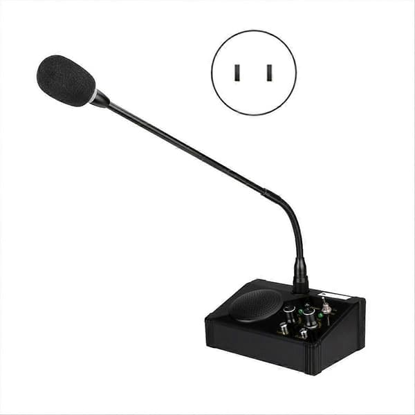 TW106 5W Profesjonell Mini Trådløs Konferansemikrofon US Plug[ls]