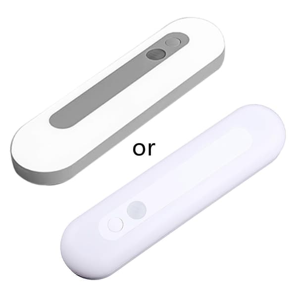 Lang strimmel sensor natlys LED skabslys gang sengeskab lys—ls 18cm (1200mah battery) White light