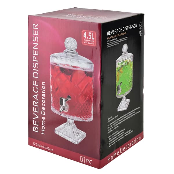 Glasdryckesdispenser Modern Kitchen 20x39 klar 1pc