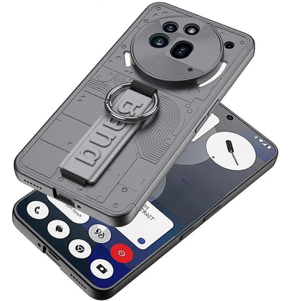 Shield Side Håndleddsrem Magnetisk Telefondeksel Carbon fiber For Nothing Phone 3a Pro