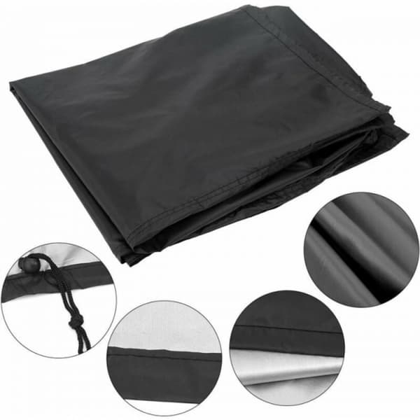Vedenpitävä ulkogrillin suojapeite - 1 kpl - Musta - 80 x 66 x 100 cm