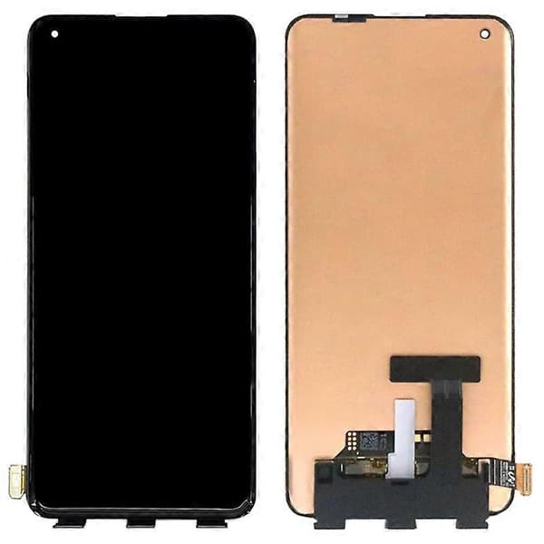 Til OnePlus 9 Pro LE2121 LE2125 2123 2120 med Digitizer Fuld Samling KOMPATIBEL LCD-skærm (Sort) Svart
