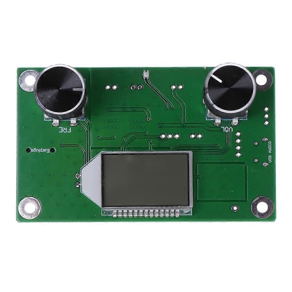 Digital FM 87-108MHz DSP&PLL LCD Stereo Radiomottaker Modul + Seriell Kontroll—ls