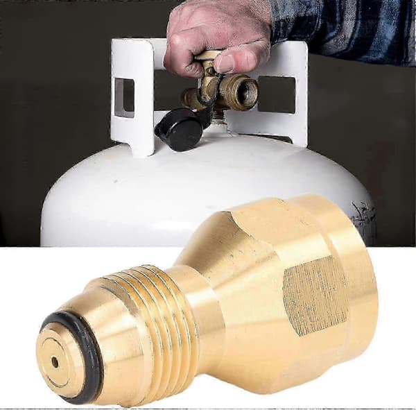 Påfyllingsadapter for propanbeholder, påfyllingsadapter for propanflaske for 1lb propanbeholdere