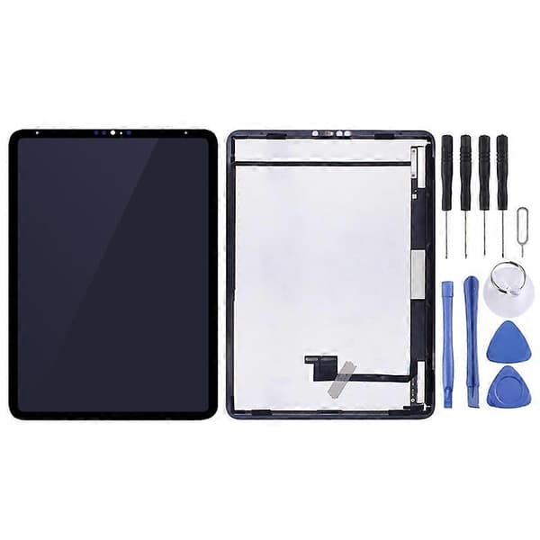 KOMPATIBEL LCD-skærm til iPad Pro 11 tommer med Digitizer Fuld Samling (Sort) Svart