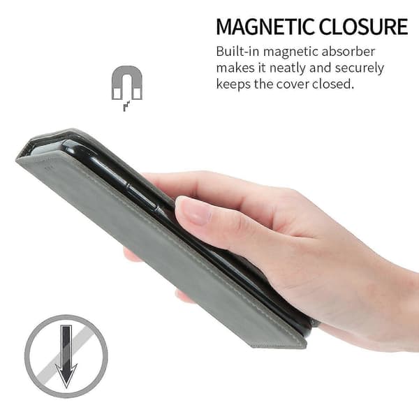 Mobildeksel til Xiaomi Mi 11 Lite Magnetisk Kompatibel med Sailskin Etui Støtsikkert - Grå