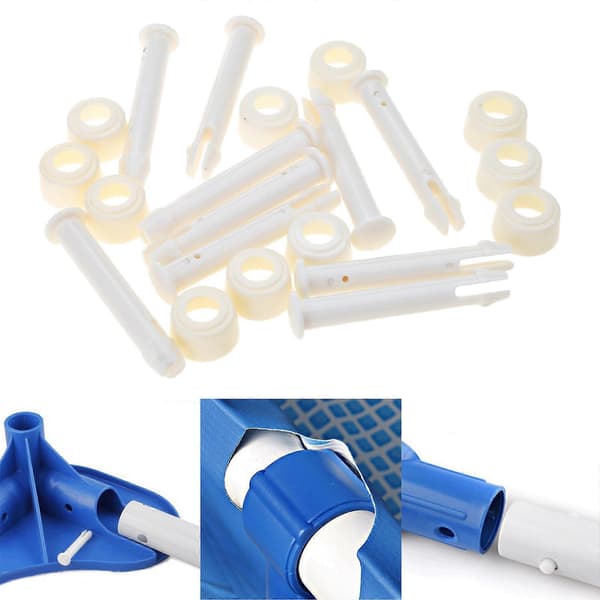 20 stk. plastik pool samlestifter udskiftning pool samlestifter til runde metalramme pools holdbare 5,5 cm[ls] 5.5cm
