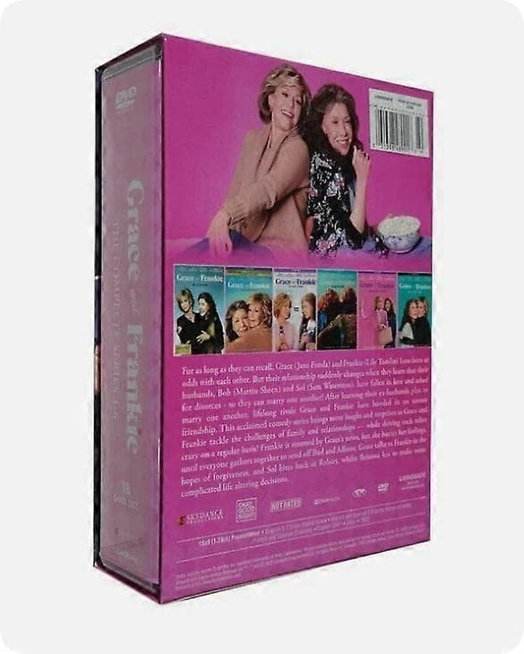Grace and Frankie Komplet Serie 18 DVD Sæt Sæson 1-6 NY
