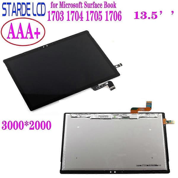 Tablet 13,5 tommer LCD-skærm Tablet LCD Touch Screen Digitizer Assembly til Surface Book 1 1703 170—ls