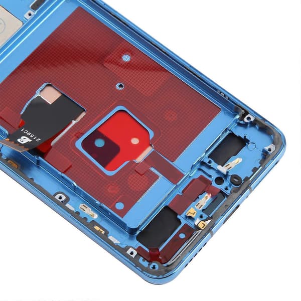 För Huawei P40 TFT LCD-skärm Digitizer komplett montering med ram, stöder inte fingeravtrycksidentifiering Blue
