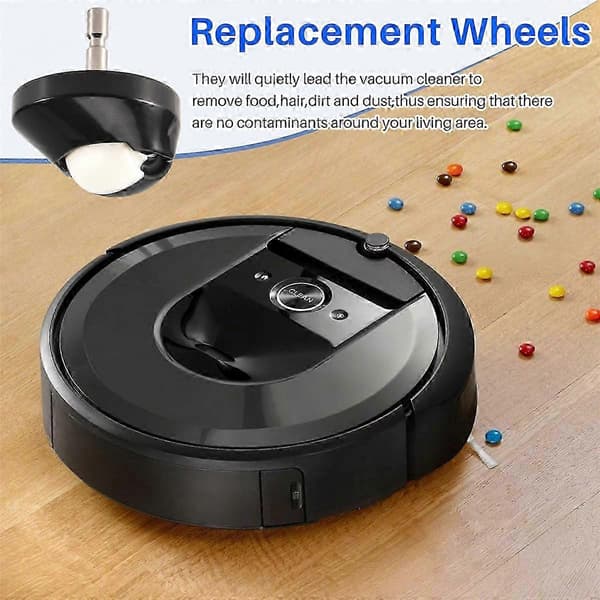 Irobot Roomba 500 600 700 800-serien Forhjulshjulmontering Erstatning—ls