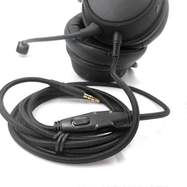 1,5 m lydkabel hodetelefonerstatning for HyperX Cloud for Alpha/Flight—ls
