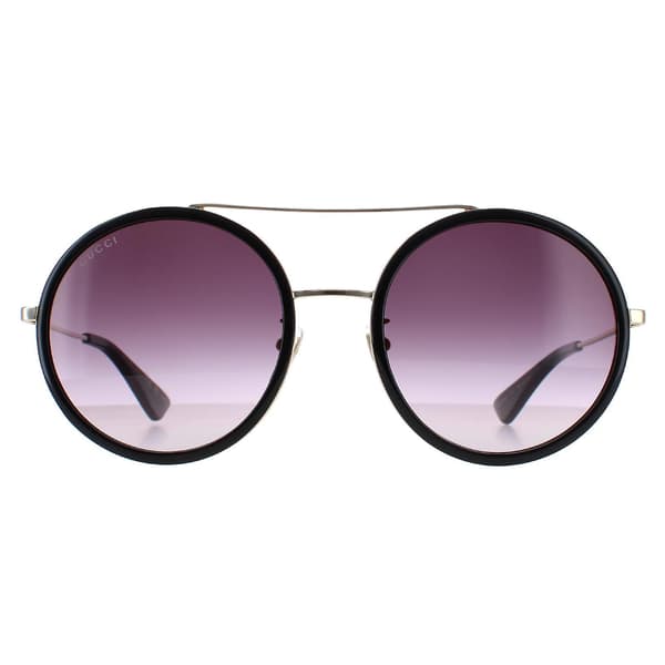 Solbriller GG0061S 001 Sort Guld Grå Gradient—ls 56 mm