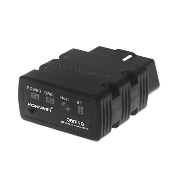KONNWEI KW902 Bluetooth 5.0 OBD2 Bil Feildiagnostiske Skanningsverktøy Støtter IOS / Android Black