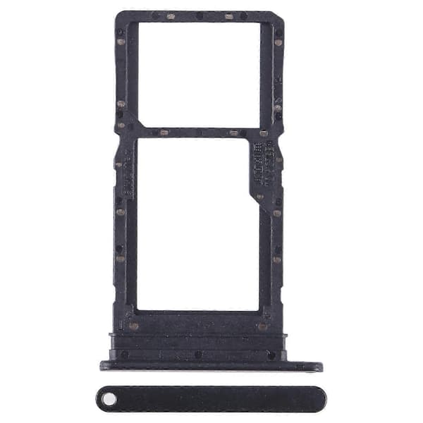 For Honor X7 SIM + SIM / Micro SD-kortskuff 25-26s—ls Black