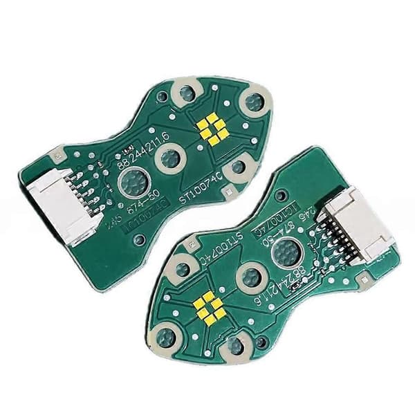 2 stk. LED-kørelys foran Chip Board Citron Gul Lyskilde til Tesla Model 3 Angel Eye Light PCB Board Green