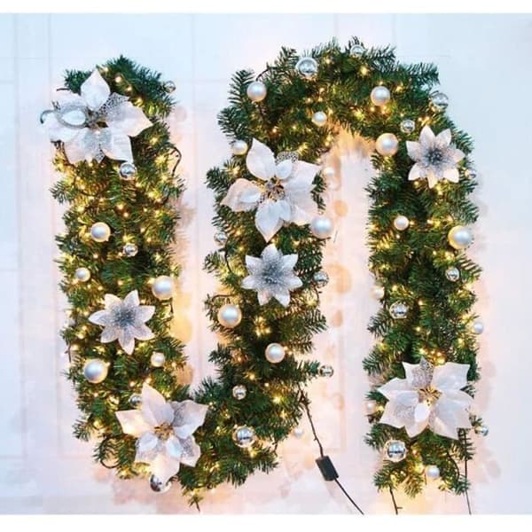 Eventyrlys - Imitasjon Gran - 2,7 m - LED - PVC - Juledekorasjon