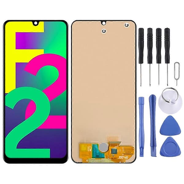 KOMPATIBEL LCD-skjerm for Samsung Galaxy F22 med digitizer komplett montering Not Specified