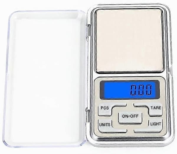 Smyckesvåg med LCD-display, digital våg 0,01 - 500 G[ls]