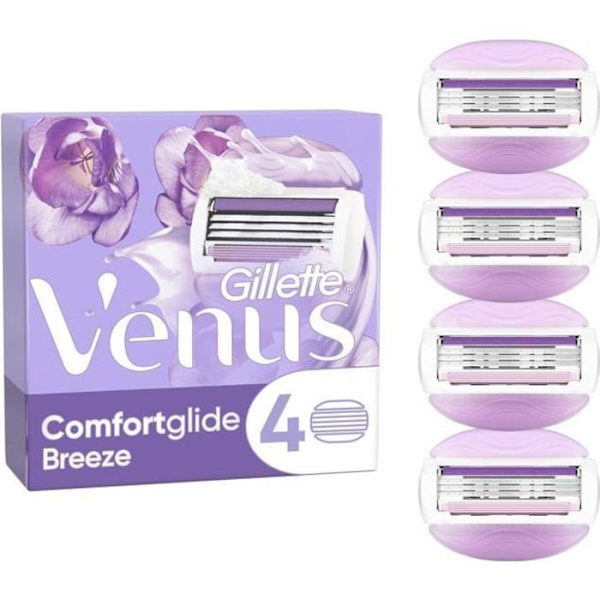 Gillette Venus - 4 ComfortGlide Breeze -terää