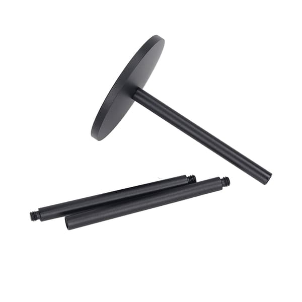 Avtakbar 3-delt multifunksjonell bordlampe i aluminiumslegering, lampestativ for campingplass