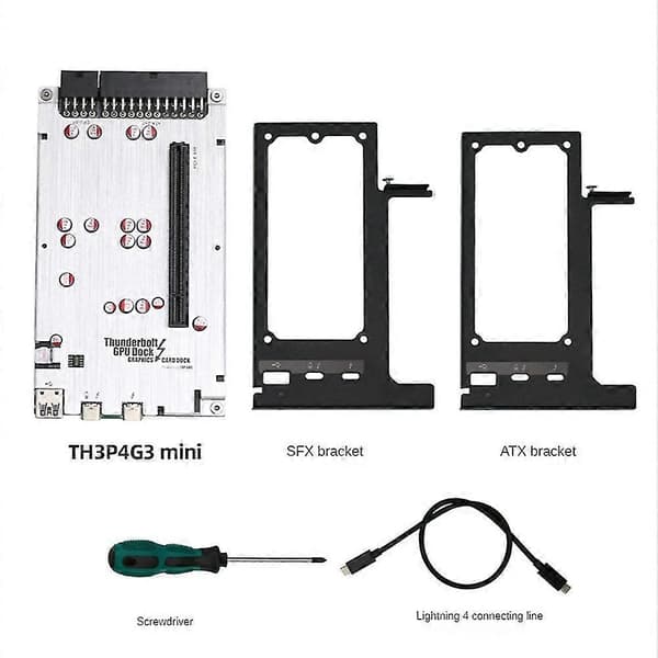 Th3p4g3 Mini -kompatibel Gpu Dock Grafikkort Usb3.0 Utvidet Pci-e X16 Grensesnitt Med Atx / Sfx—ls