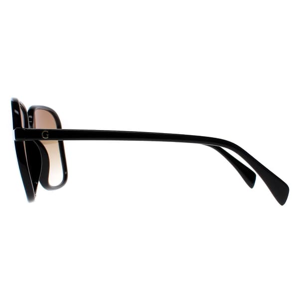 Solbriller GF6146 01F Svart Brun Gradient 57 mm