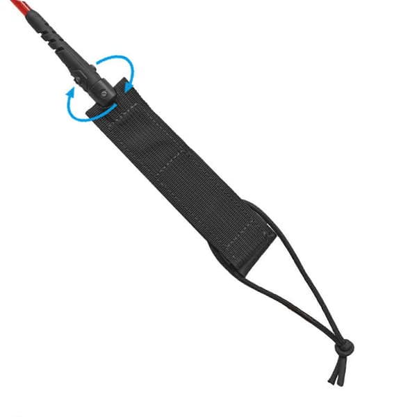 Stå opp padlebrett-leash Surfebrett-leash Erstatning SUP-leash Benstropp for Shortboard, Longboards Blå—ls Blue