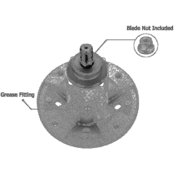 John Deere LA135 LA115 42 48 Havetraktor Kompatibel Udskiftning til Klippeaggregat