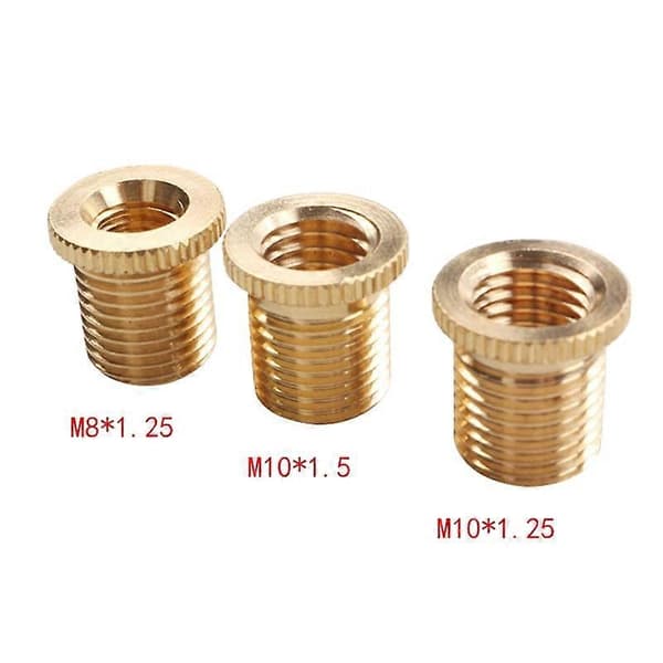 5 sett bil girskifteknapp hode gjengeadaptermuttere for M12x1.25 girskifteknapp Not Specified