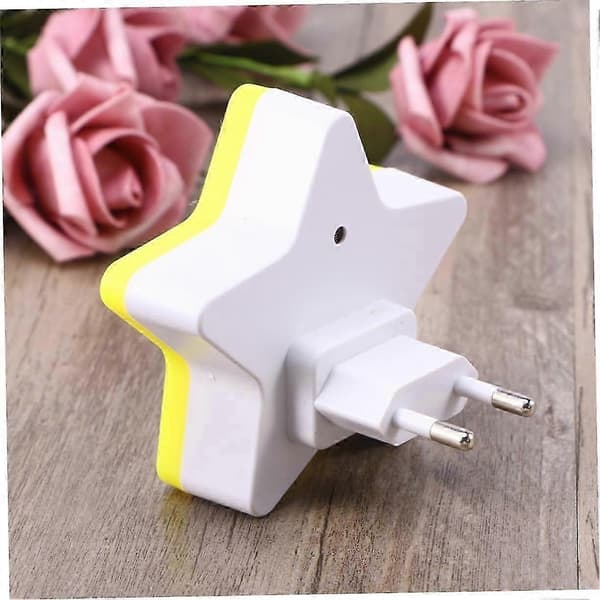 Børns Smart LED Natlys Væglampe, Dæmpbar Børneværelse Belysning, Hvid—ls