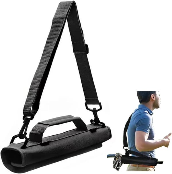 Golfkøller - Golfbag Organizer - Lille bæretaske - Mini Golfkølle Bæretaske - Sort—ls