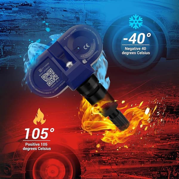 2st Tesla TPMS-sensor Däcktrycksövervakningssystem Kompatibel med 2020-2025 Tesla Model S X Y 3 OE Ersätter 1472547G 1490701-01-B