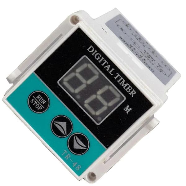 Elektrisk Ovn Tidsrelé TR-48 Ovn Timer Relé Intelligent Digital Timer (99-minutters Timer) White