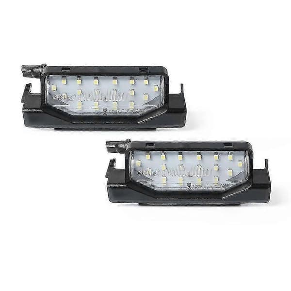 hvide LED nummerpladelys Kompatibel med Mazda 6 GH 2007-2012 Kompatibel med Mazda RX-8 2004-2012
