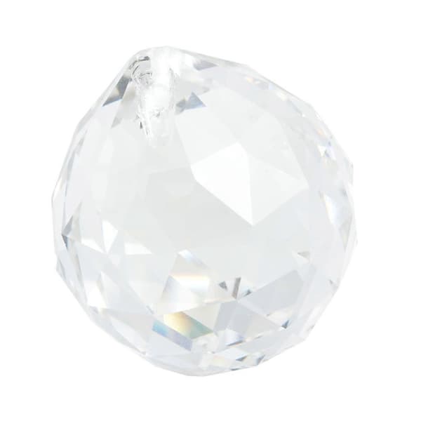 Klar Krystalkugle Hængende Prisme Solfanger Bryllupsdekoration 20mm[ls] Multicolor