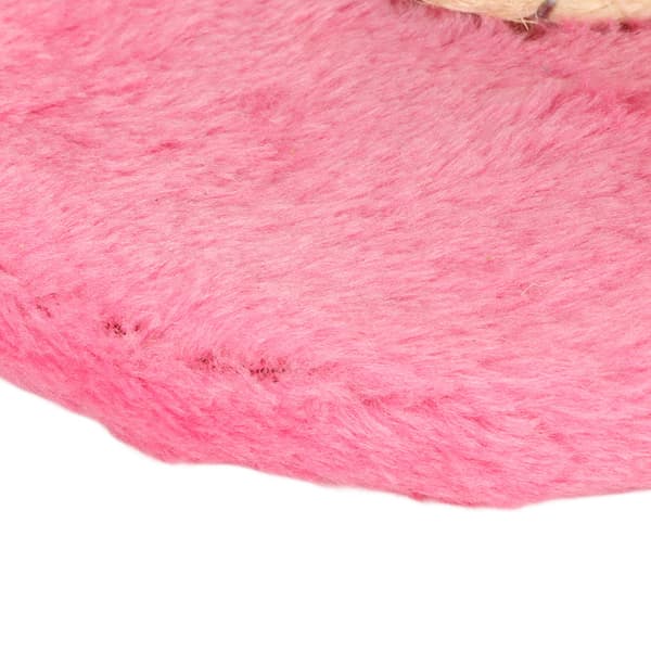 Kradsetræ til katte Interaktiv Plys 2-lags Sisalreb Kradsetræ til Indendørs Katte Killinger Pink