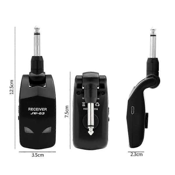 JOYO JW-03 2.4G Digital Elektrisk Gitar Sender Trådløs Overføring Mottaker Not Specified