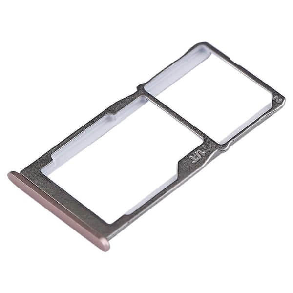 För Meizu 15 SIM-kortfack + SIM-kortfack / Micro SD-kortfack Gold
