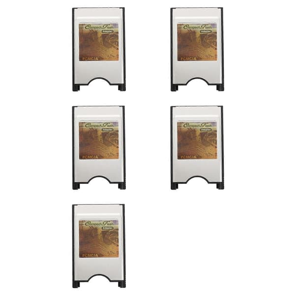 5X PCMCIA Compact Flash CF-kortlæseradapter til bærbar computer[ls]