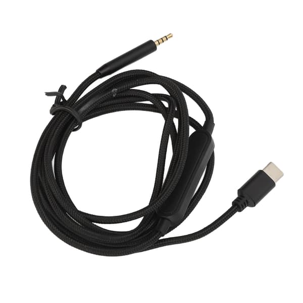 2,5 mm til USB C lydkabel tapsfri lyd for Bose QC25 QC35 QC45 NC700 OE2 AE2 hodetelefoner 1,5 m