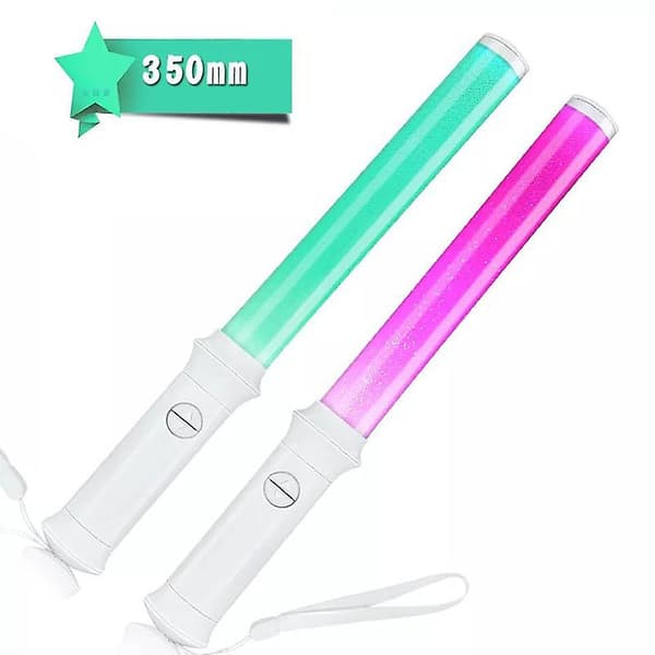 15 mønstre Glow Sticks Koncert Support Stick til nattefestindretning Glødende 3W tilbehør Lys A