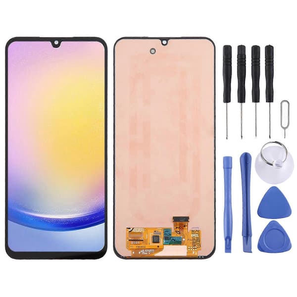 For Samsung Galaxy A25 SM-A256B KOMPATIBEL LCD-skjerm med digitizer komplett montering Not Specified