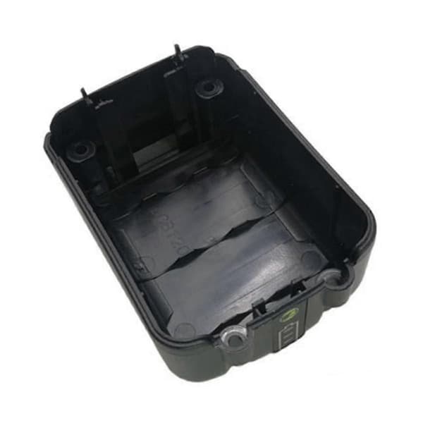 DCB120 batteri plastikhus til Dewalt 10.8V 12V lithium-ion batteri Dcb125 Dcb127[ls] Musta