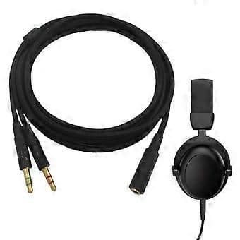 HyperX Cloud II och Alpha Gaming Headset 2-i-1 Ljudförlängningskabel