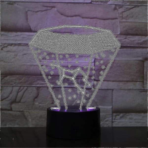 Constt3d Led -yöpöytävalaisin vaihtuva—ls