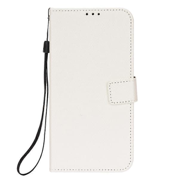 Til Ulefone Armor X9 Diamanttekstur Læder Telefoncover White