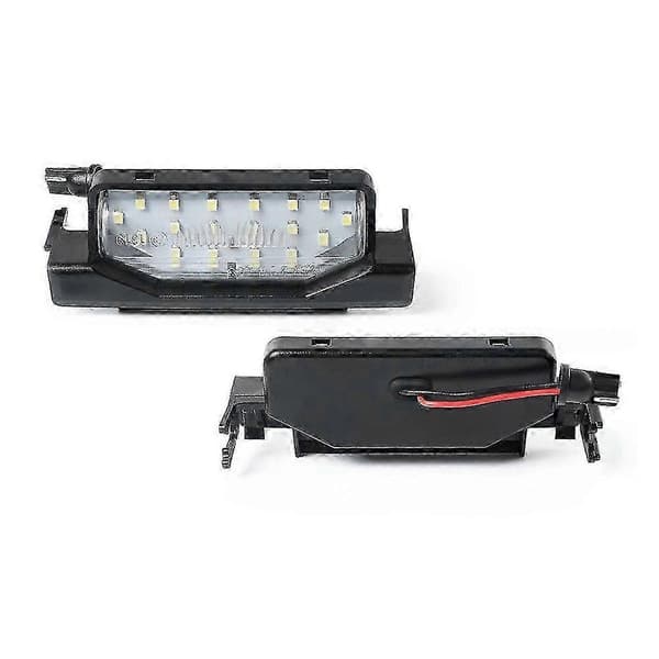 hvide LED nummerpladelys Kompatibel med Mazda 6 GH 2007-2012 Kompatibel med Mazda RX-8 2004-2012