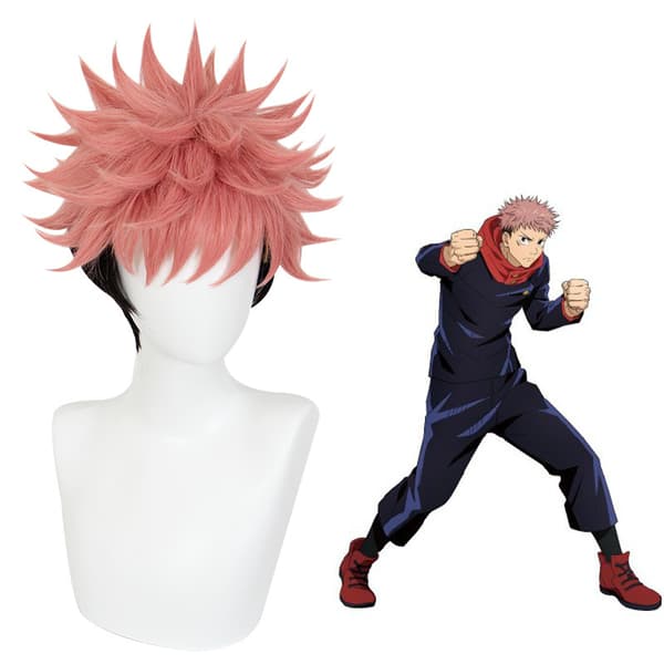 Anime Karakter Cosplay, To-tonet Sukuna Gradient Anime Paryk