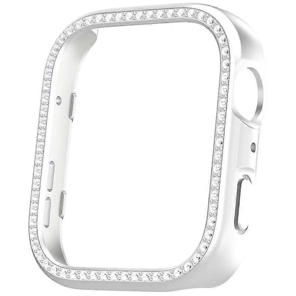 xDfind Diamond Hollow PC Watch Protective Cover Silver For Huawei Watch Fit 4 Pro